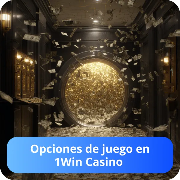 Opciones de juego en 1Win Casino